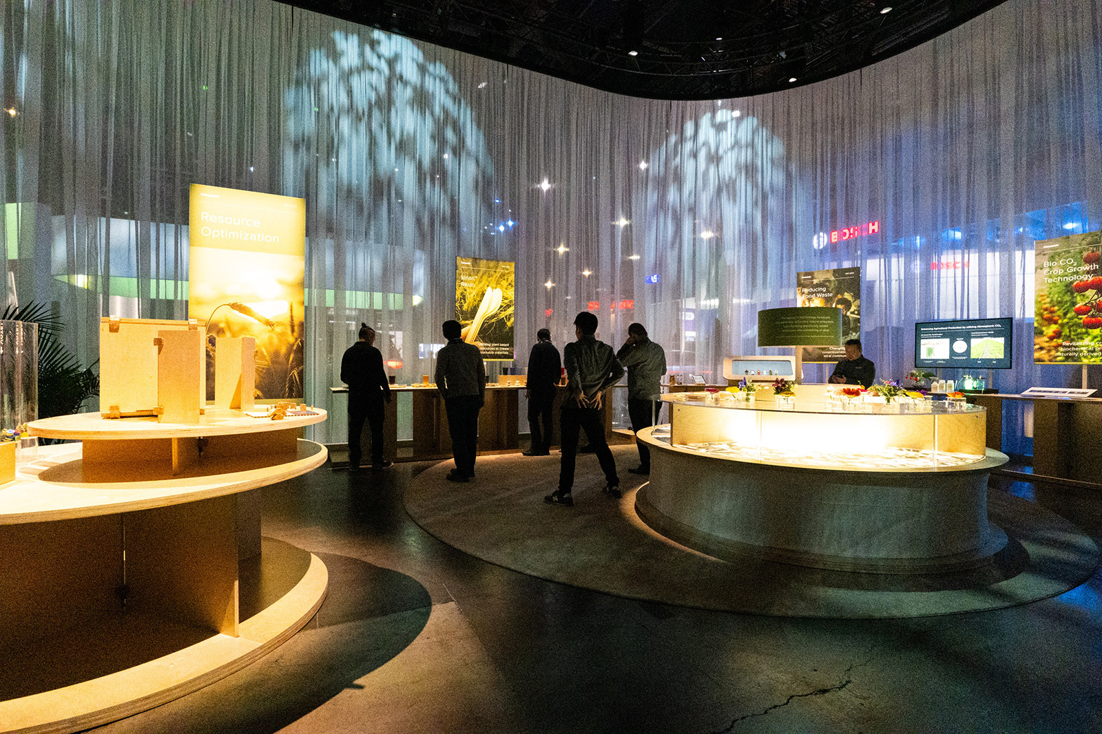 Photo: The third area within the booth